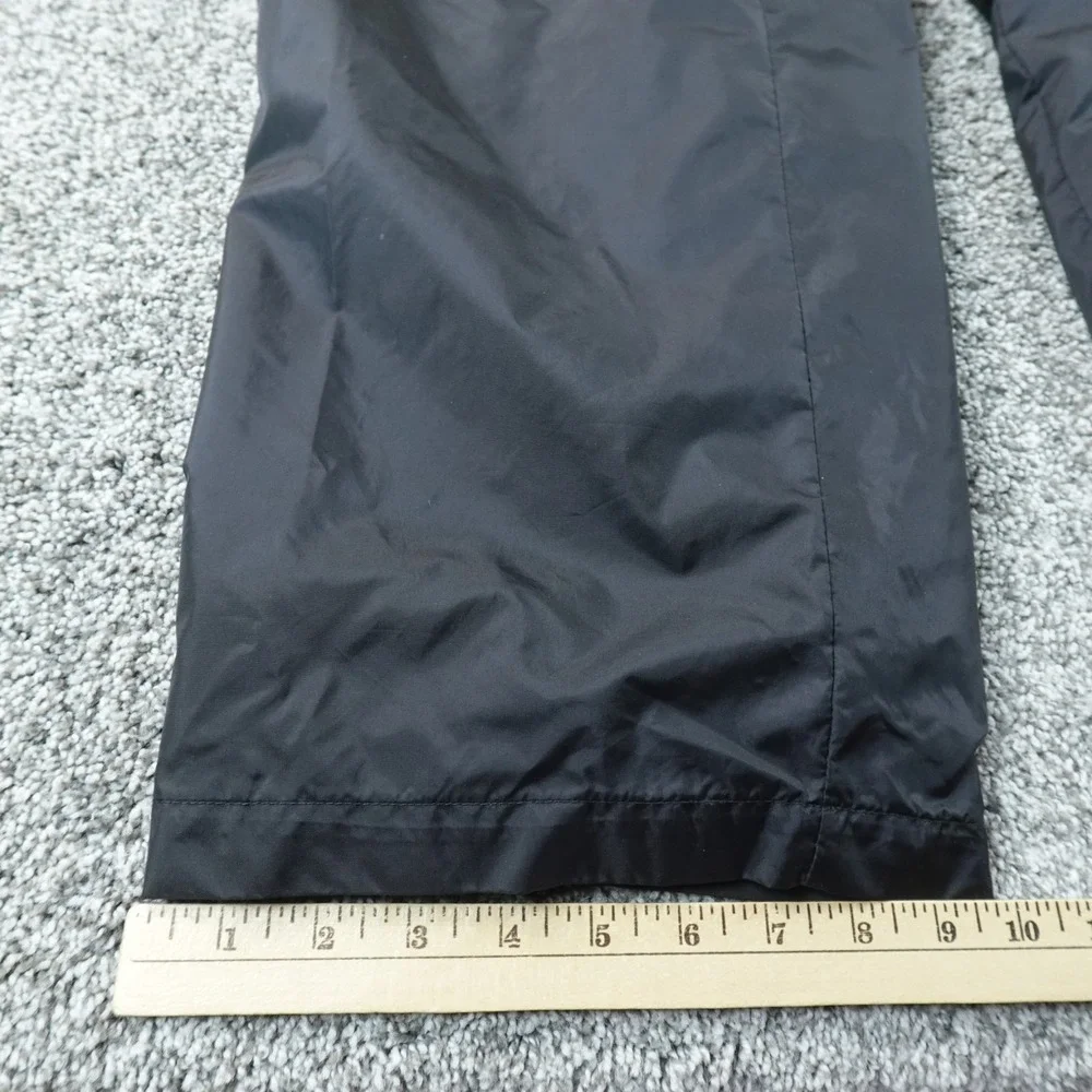 VTG Nike Pants Mens XL Black Baggy Windbreaker Track Jogger Drawstring 90s Y2K
